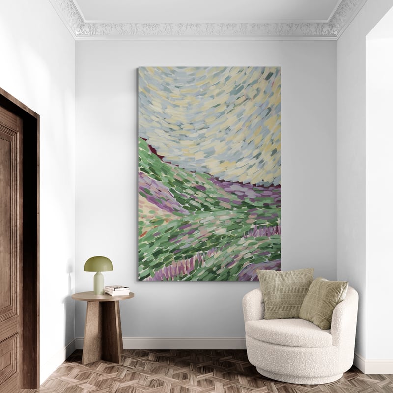 French Countryside Impressions 1 by Jetty Home wall art in a living room