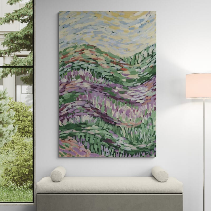 French Countryside Impressions 2 by Jetty Home wall art in a hallway