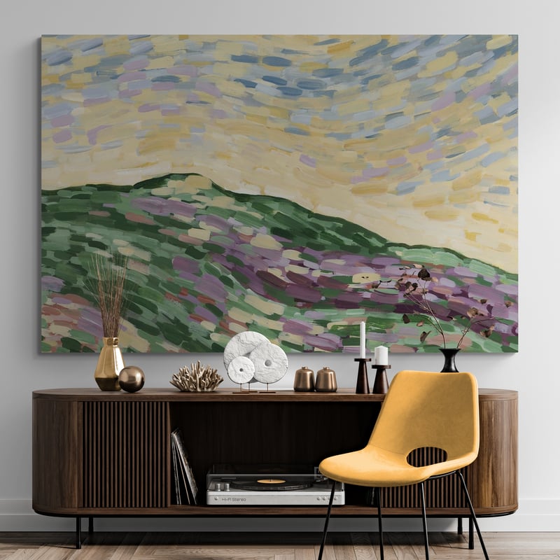 French Countryside Impressions 7 by Jetty Home wall art in a living room