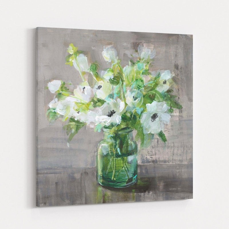 Fresh Anemones by Danhui Nai wall art