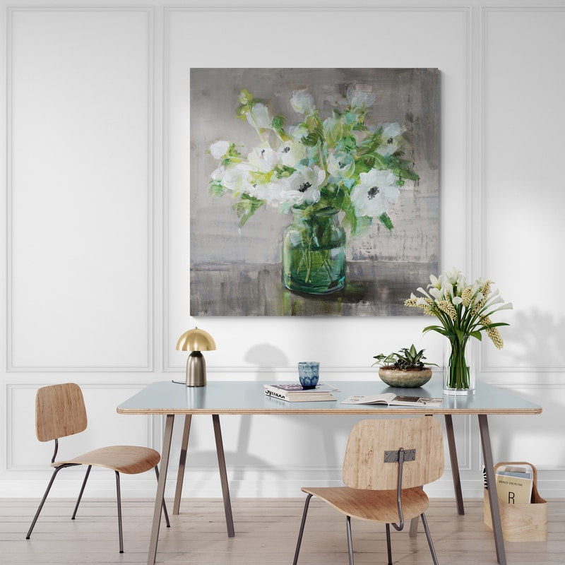 Fresh Anemones by Danhui Nai wall art from Glam Wall Art