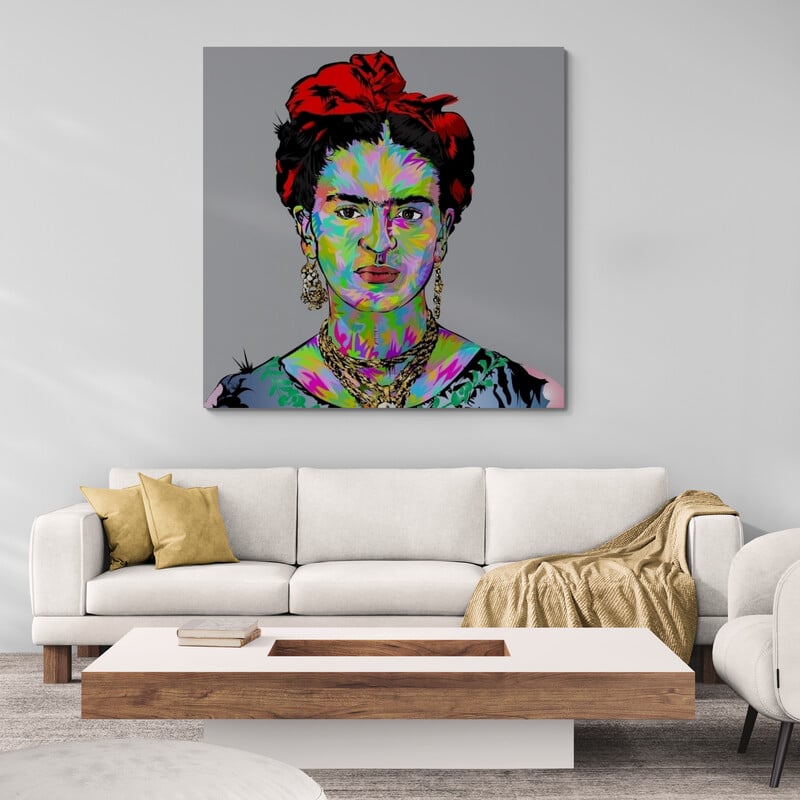 FRIDA 2021 by Technodrome1 wall art from Glam Wall Art