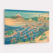 Fuji At Kanaya On The Tokaido by Katsushika Hokusai wall art