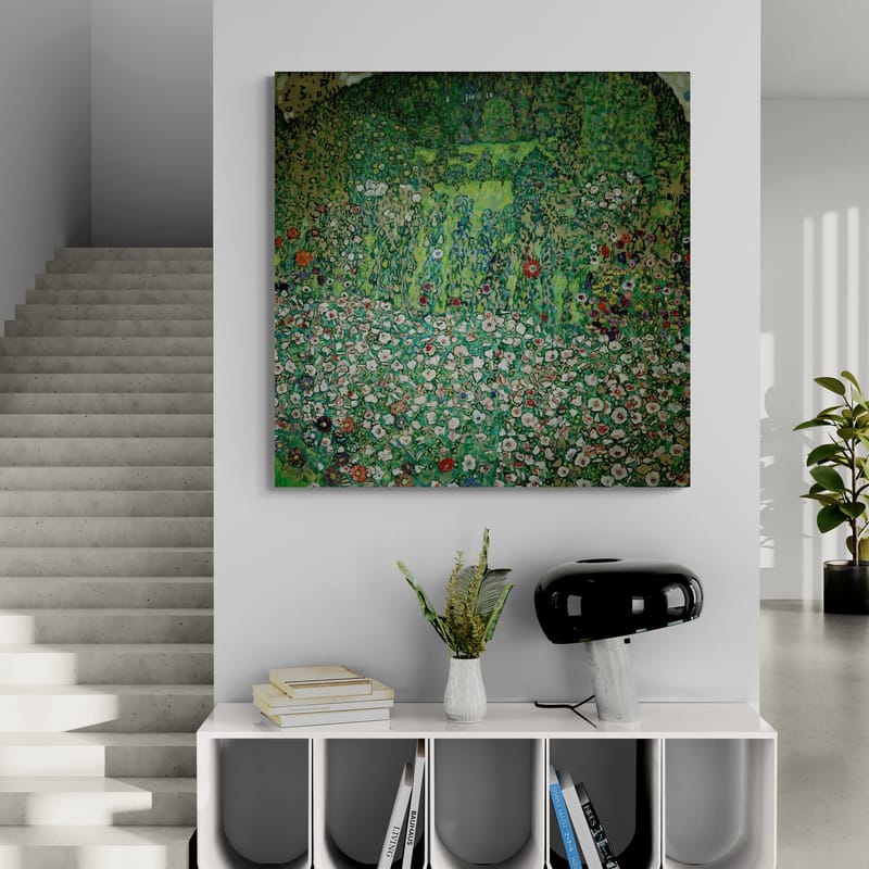 Garden Landscape with Hilltop by Gustav Klimt wall art from Glam Wall Art