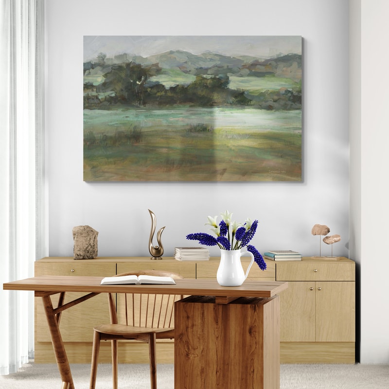 Gentle Day Neutral by Danhui Nai wall art from Glam Wall Art