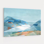 Geometric Mountain by Danhui Nai wall art