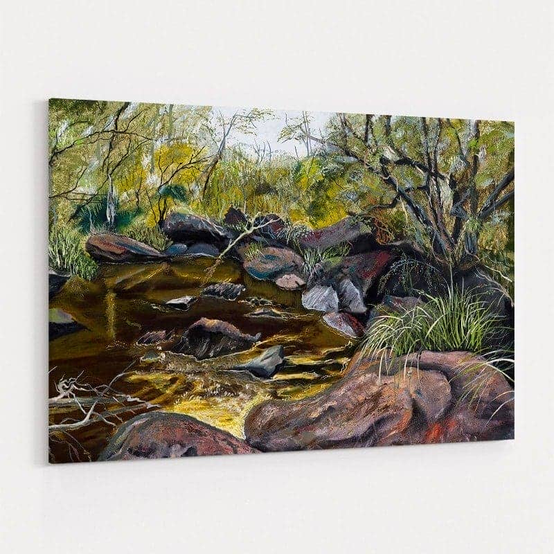 Georges River Summer by Marina Strijakova wall art