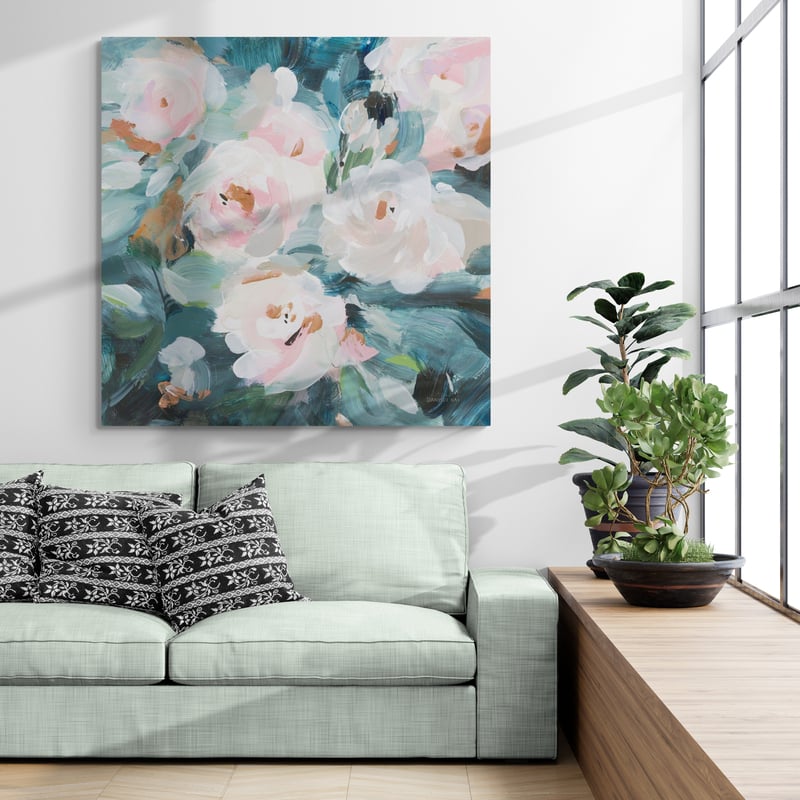 Glimpses Of Roses I by Danhui Nai wall art from Glam Wall Art