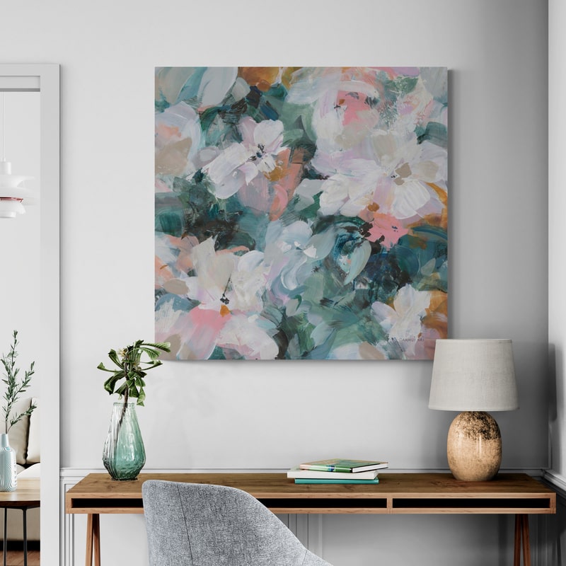 Glimpses Of Roses II by Danhui Nai wall art from Glam Wall Art