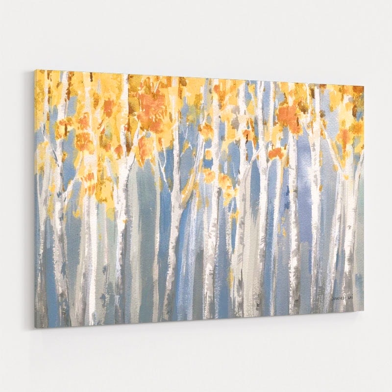 Golden Birches Spice by Danhui Nai wall art