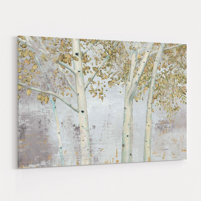 Golden Forest Gray by James Wiens wall art