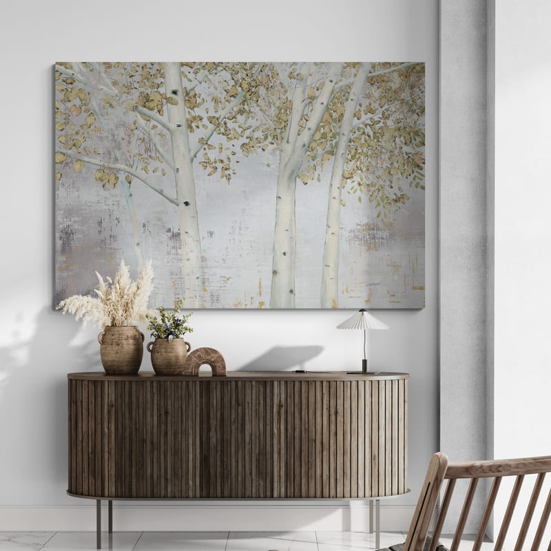 Golden Forest Gray by James Wiens wall art from Glam Wall Art