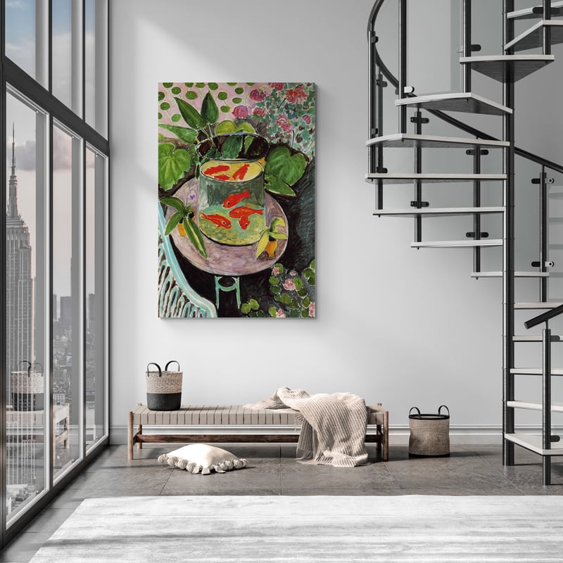 Goldfish by Henri Matisse wall art from Glam Wall Art