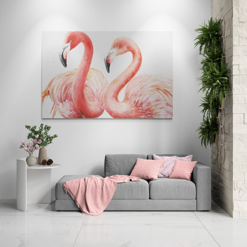 Gracefully Pink I by Lisa Audit wall art from Glam Wall Art