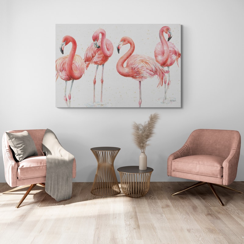 Gracefully Pink VIII by Lisa Audit wall art from Glam Wall Art