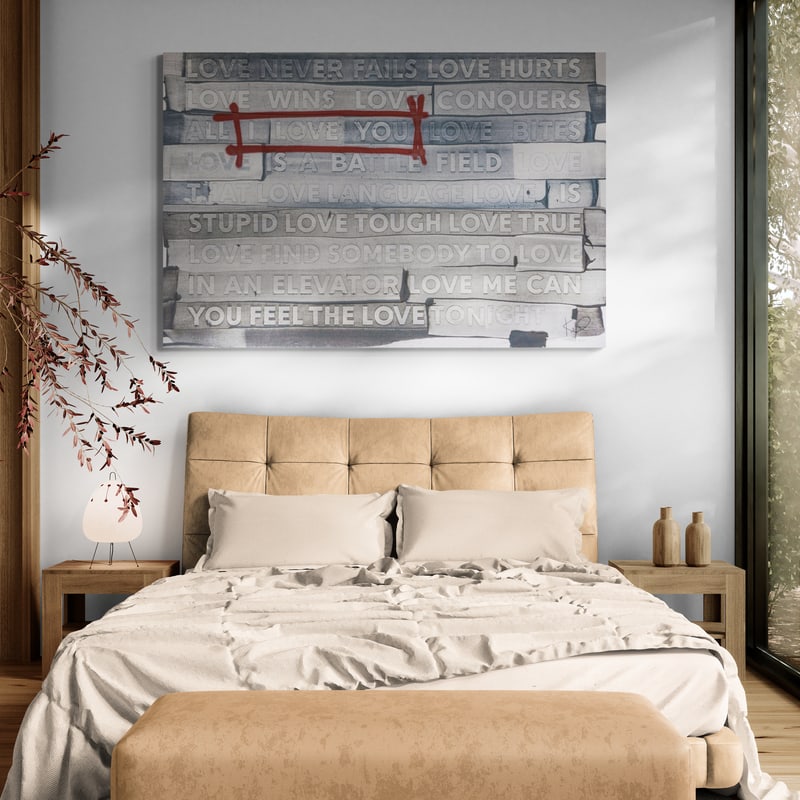 Graffiti Love by Kent Youngstrom wall art from Glam Wall Art