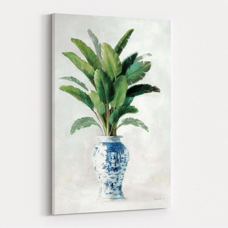 Greenhouse Palm Chinoiserie II by Danhui Nai wall art