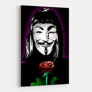 Guy Fawkes Mask by Technodrome1 wall art