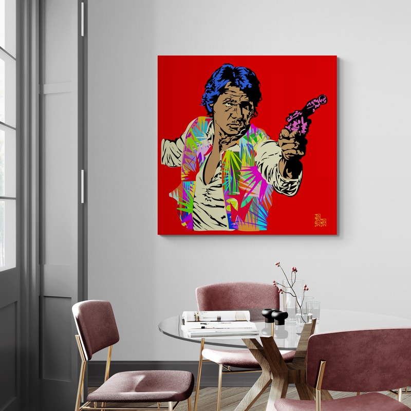 Han by Technodrome1 wall art from Glam Wall Art