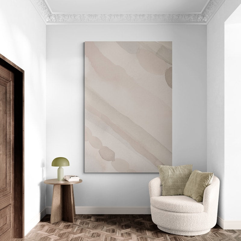 Harmonious Explorations 5 by Jetty Home wall art in a living room