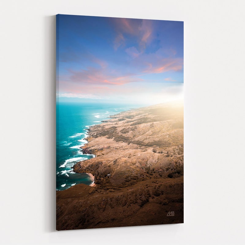 Hawaiian Shoreline by Max Blakesberg Studios wall art