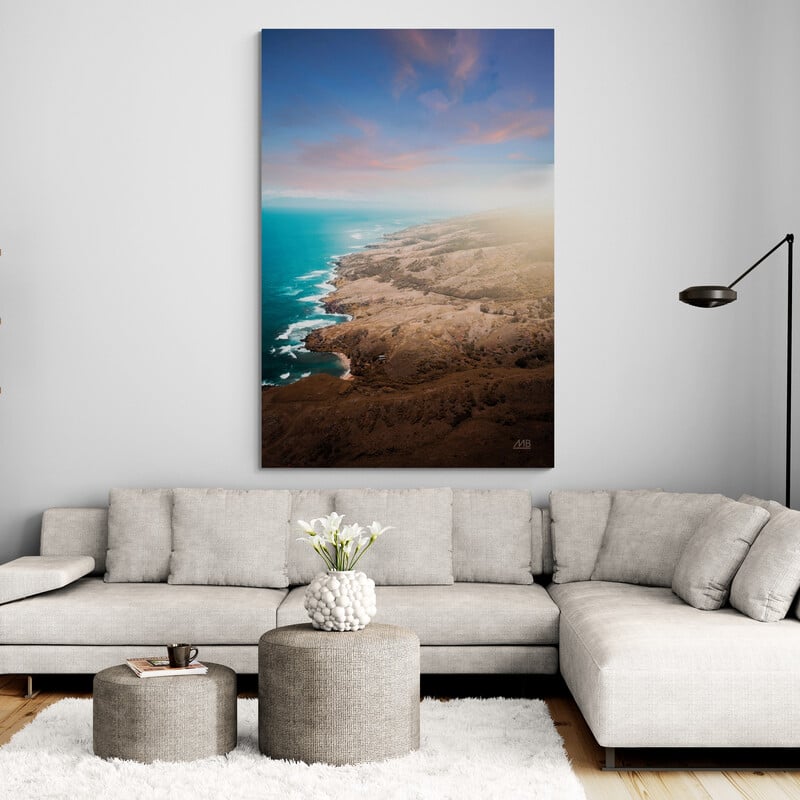 Hawaiian Shoreline by Max Blakesberg Studios wall art from Glam Wall Art