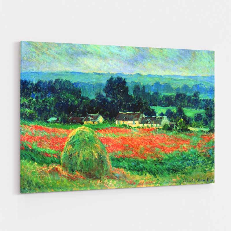 Haystack at Giverny 1886 II by Claude Monet wall art