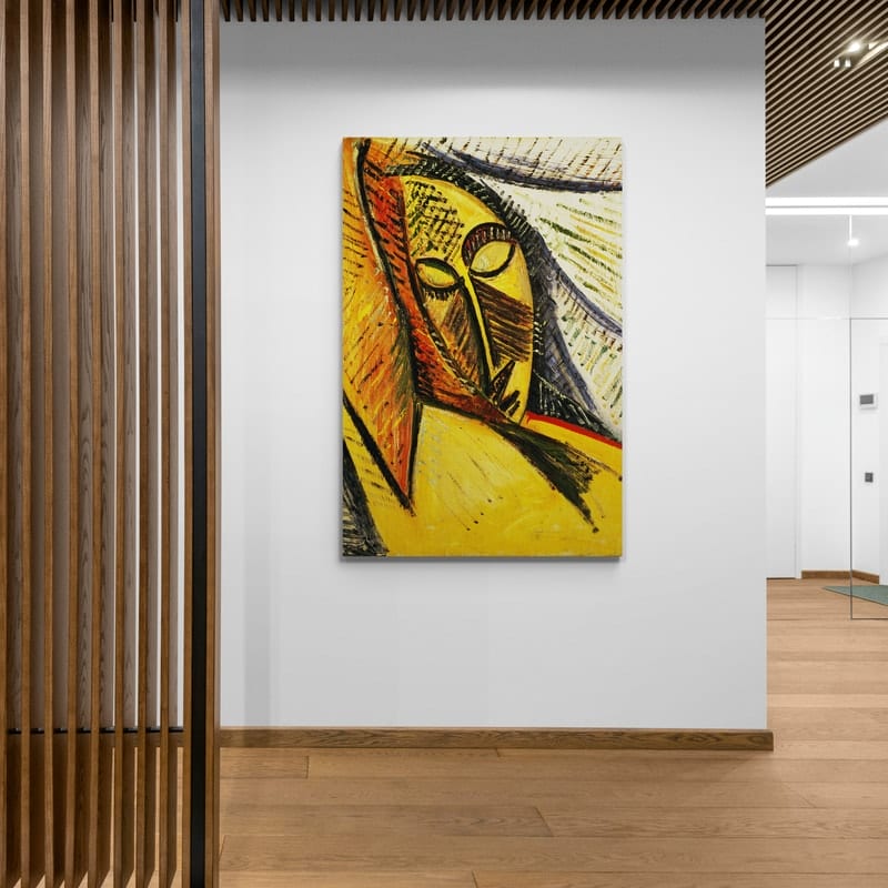 Head of a Sleeping Woman by Pablo Picasso wall art from Glam Wall Art