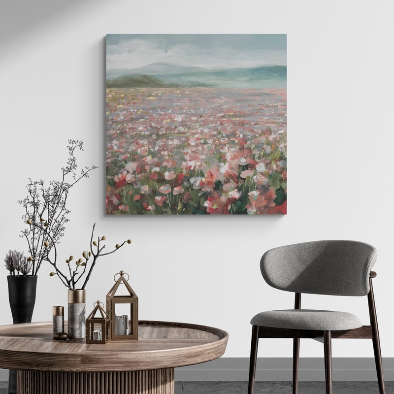 Headland Wildflowers Light by Danhui Nai wall art from Glam Wall Art