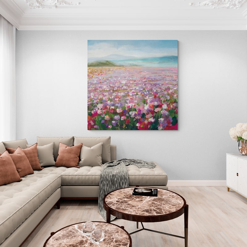 Headland Wildflowers by Danhui Nai wall art from Glam Wall Art