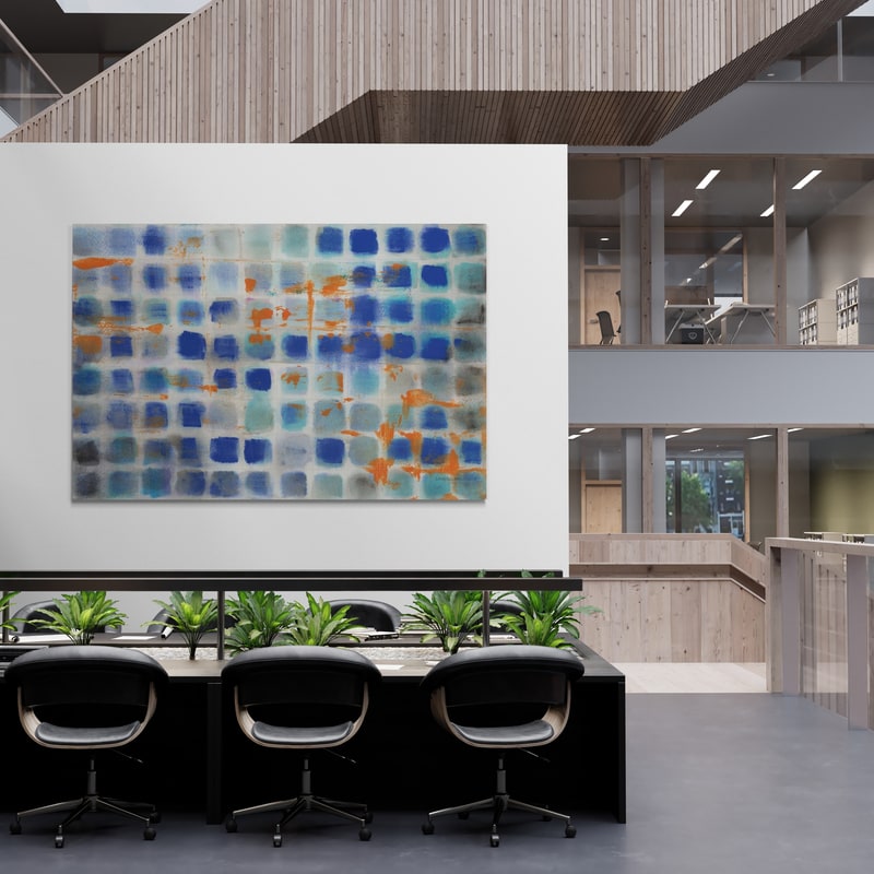Hip Geometry by Danhui Nai wall art from Glam Wall Art