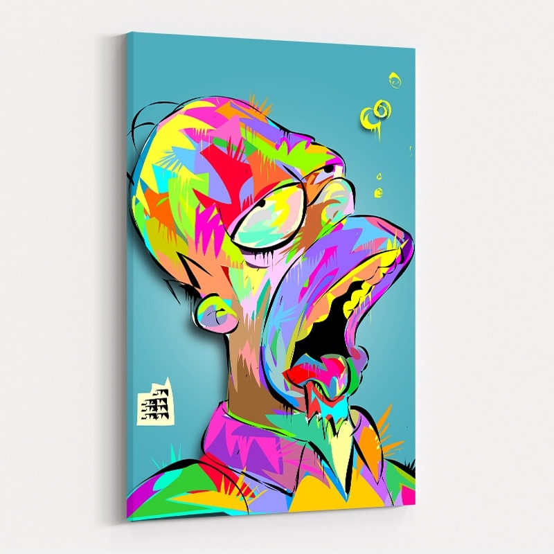 Homer 2024 by Technodrome1 wall art