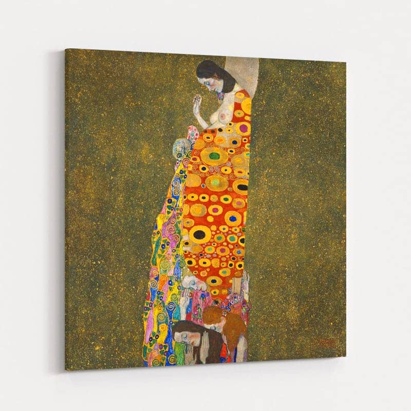 Hope II by Gustav Klimt wall art