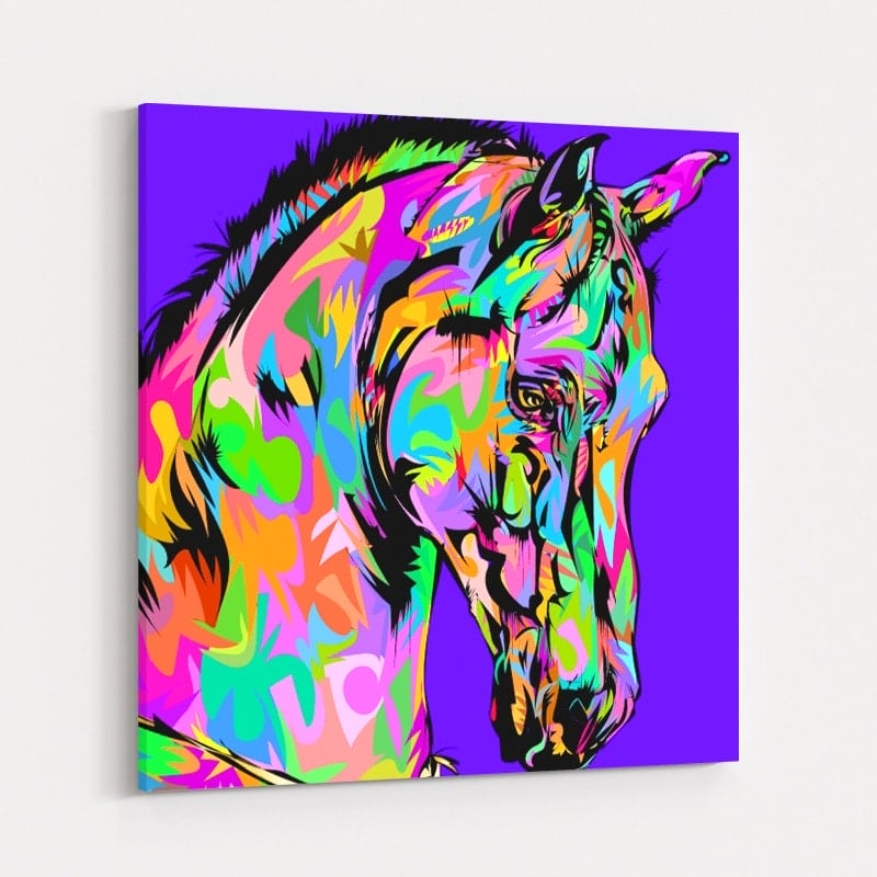 Horse Face 2023 by Technodrome1 wall art