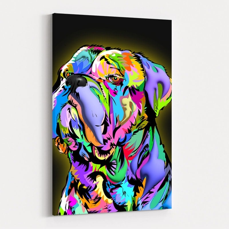 Hound Doggy by Technodrome1 wall art