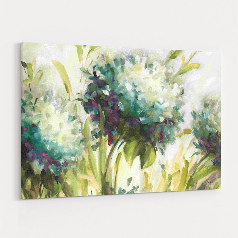 Hydrangea Field by Lisa Audit wall art