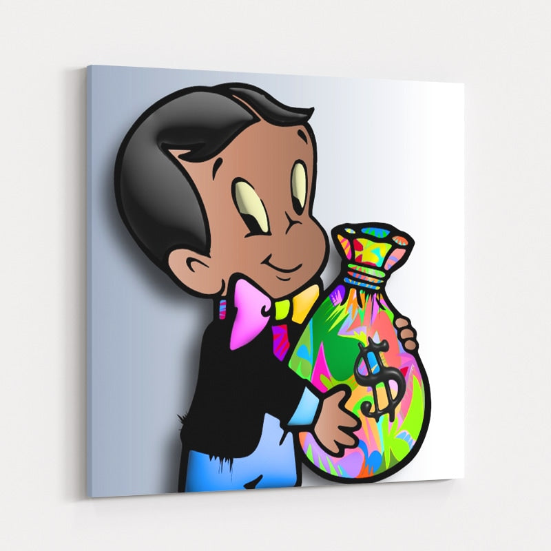 I Am Rich by Technodrome1 wall art