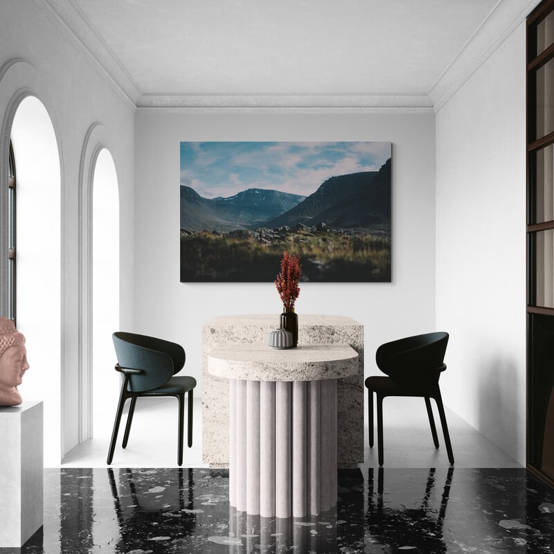 Iceland Hike by Max Blakesberg Studios wall art from Glam Wall Art