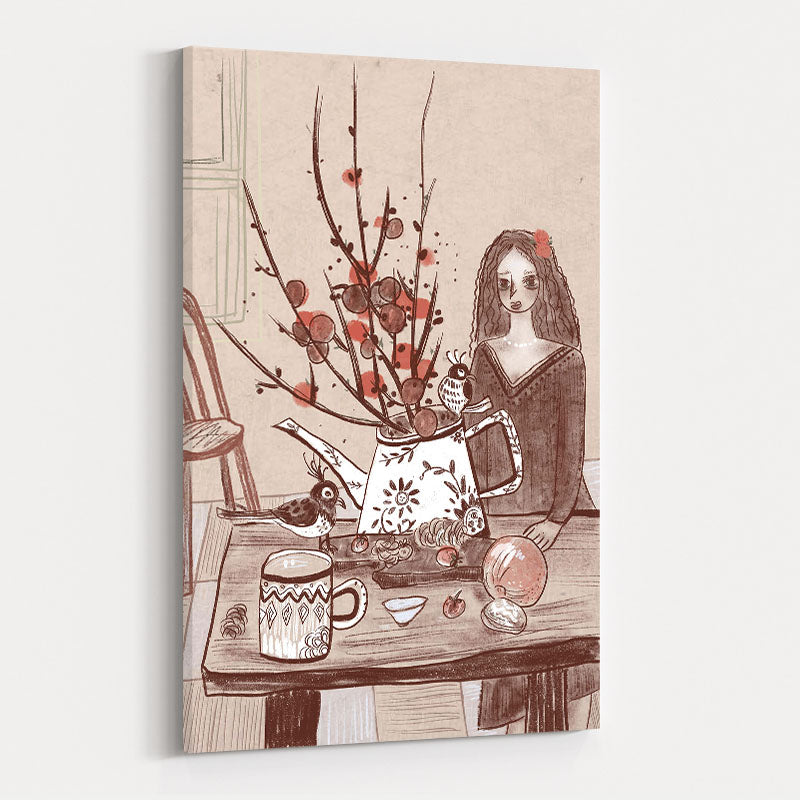 Impressions of Home - Cozy Comfort by Lisha Sun wall art