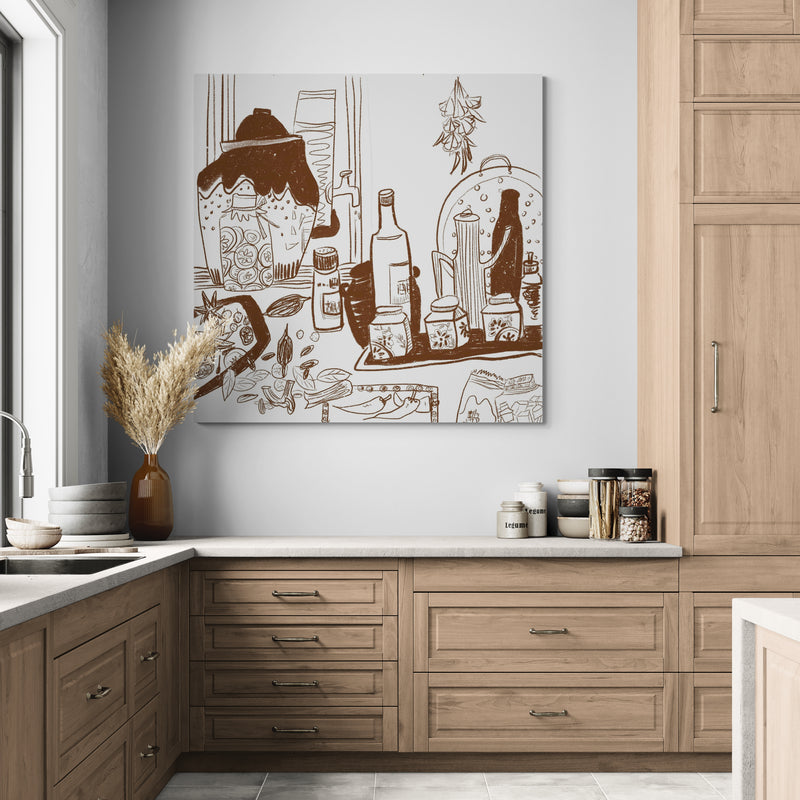 Impressions of Home - Delicious Moments by Lisha Sun wall art from Glam Wall Art