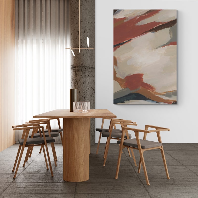 Into Bohemia Abstracts 1 by Jetty Home wall art from Glam Wall Art
