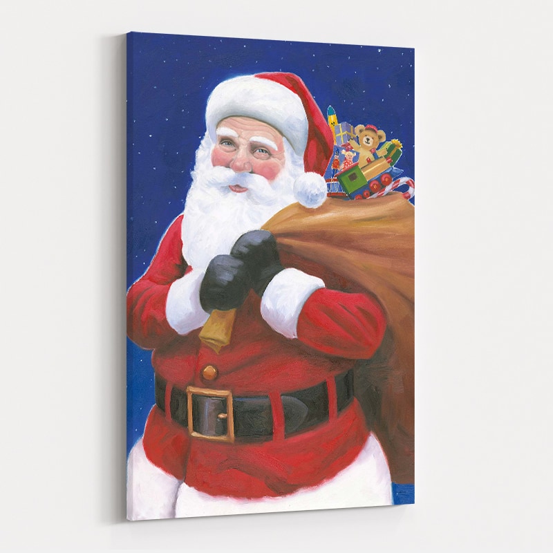 James Santa by James Wiens wall art