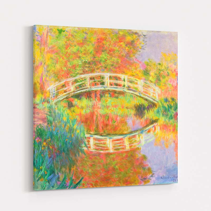 Japanese Footbridge, Giverny 1895 II by Claude Monet wall art