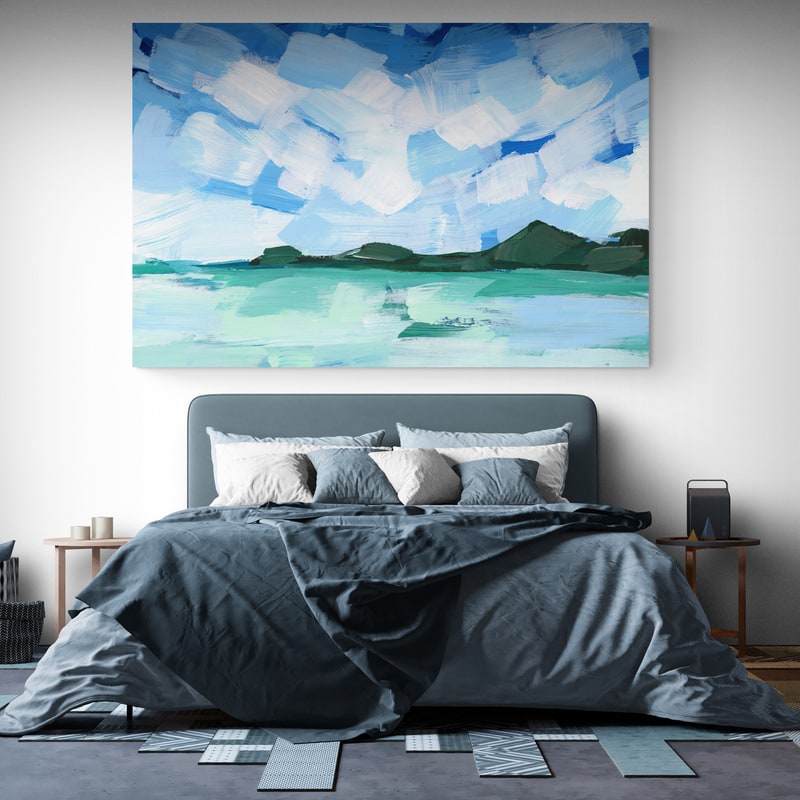 Caribbean Drift 3 by Jetty Home wall art from Glam Wall Art