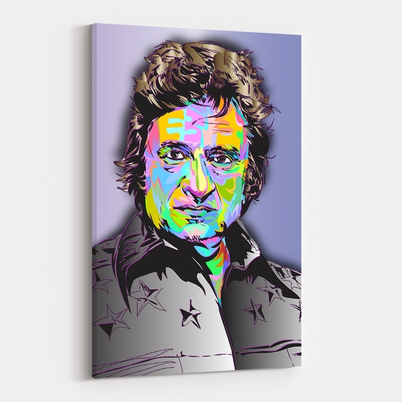 Johny Cash 2024 by Technodrome1 wall art