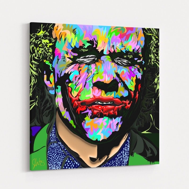 Joker Ledger 2025 by Technodrome1 wall art
