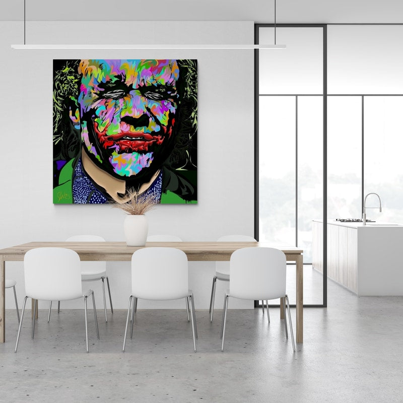 Joker Ledger 2025 by Technodrome1 wall art from Glam Wall Art