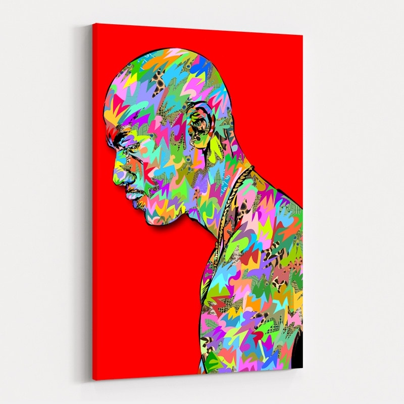 Jordan Profile 2020 by Technodrome1 wall art