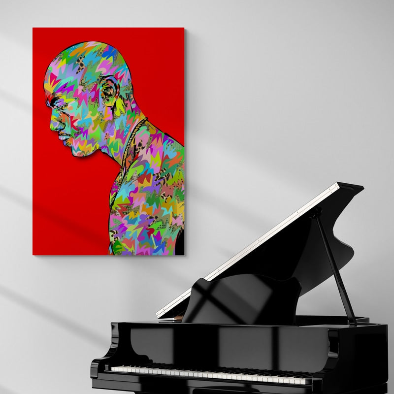Jordan Profile 2020 by Technodrome1 wall art from Glam Wall Art
