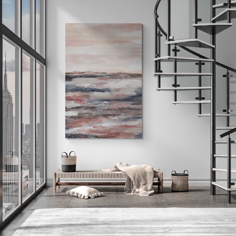 Joshua Tree Abstracts 15 by Jetty Home wall art in a living room